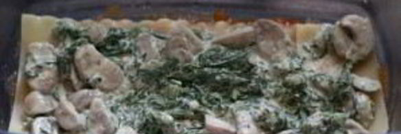 грибная лазанья