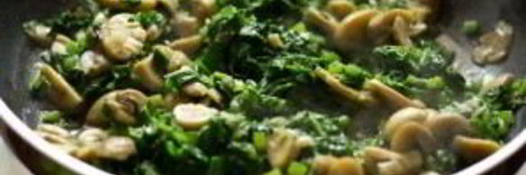 грибная лазанья