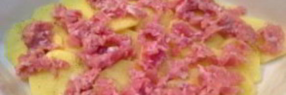 картофельная лазанья с фаршем