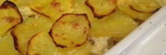 картофельная лазанья с фаршем