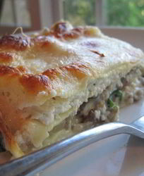 Лазанья из фарша
