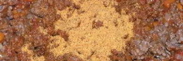 лазанья из лумакони с мясным соусом по-мексикански