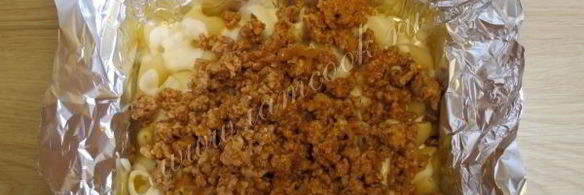 лазанья из макарон