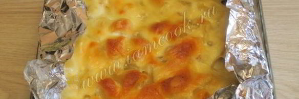 лазанья из макарон