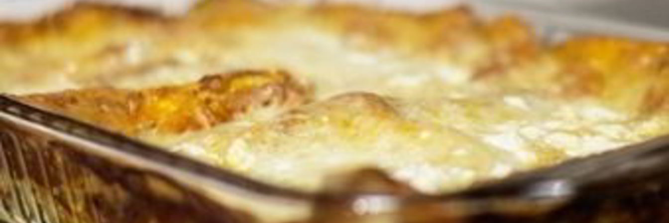 Лазанья из пельменей