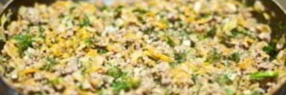 лазанья из сочней для бешбармака