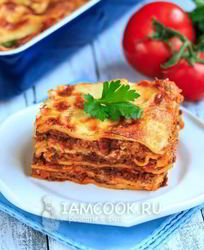 Лазанья классическая с фаршем