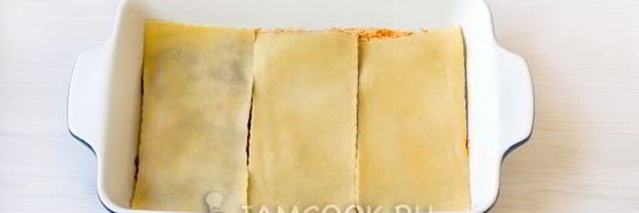 лазанья классическая с фаршем