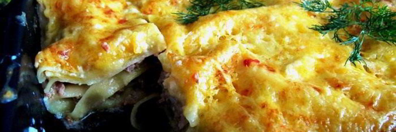 Лазанья мясная классическая Просто, вкусно и быстро