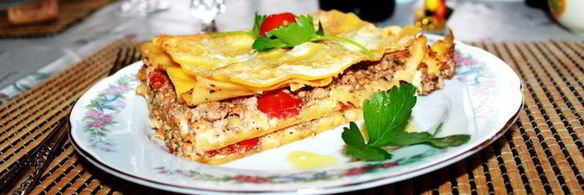 лазанья по-милански