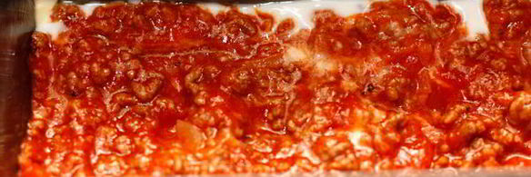 лазанья с фаршем