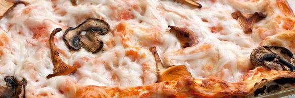 лазанья с грибами