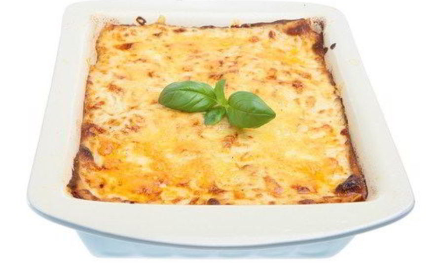 Рецепт лазаний с курицей, белыми грибами, грюйером и белым вином