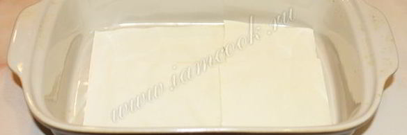 лазанья с курицей и грибами