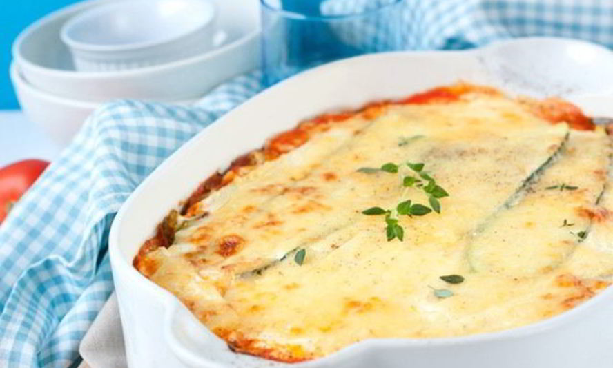 Рецепт лазаний с курицей и кабачком