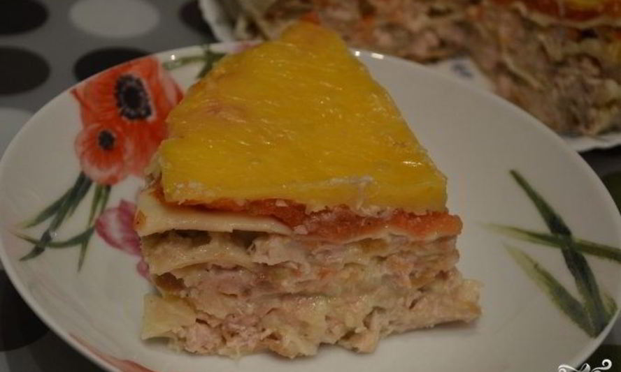 Рецепт лазаний с курицей в мультиварке