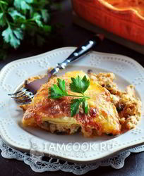 Лазанья с курицей