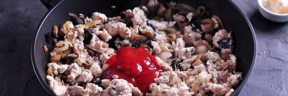 лазанья с курицей