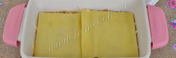 лазанья с патиссонами