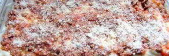 лазанья с рагу