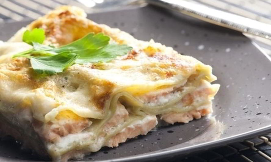 Рецепт лазаний с рыбой