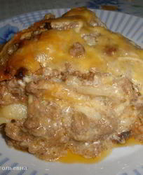 Лазанья с соусом бешамель