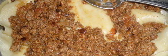 лазанья с соусом бешамель