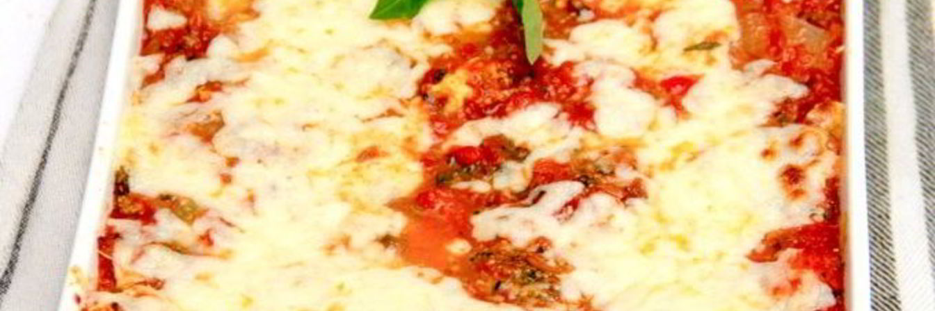 Лазанья с запеченными овощами