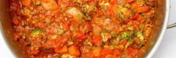 лазанья с запеченными овощами