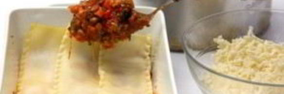 лазанья с запеченными овощами