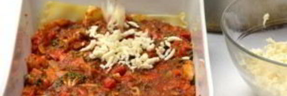 лазанья с запеченными овощами