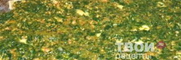 лазанья со шпинатом