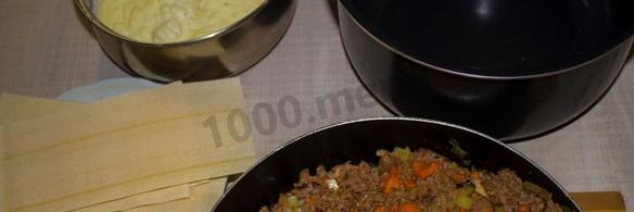 лазанья в мультиварке с фаршем