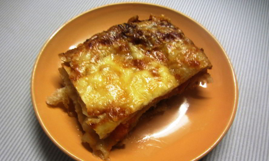 Рецепт ленивой лазанья с лавашом