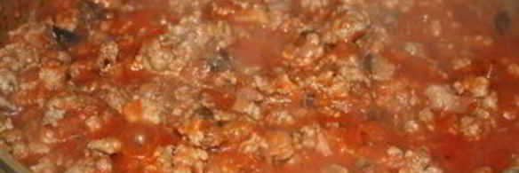 мясная лазанья с баклажаном