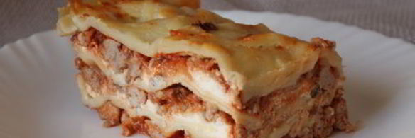 мясная лазанья с баклажаном