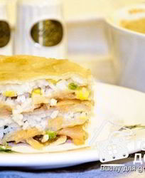 Постная лазанья