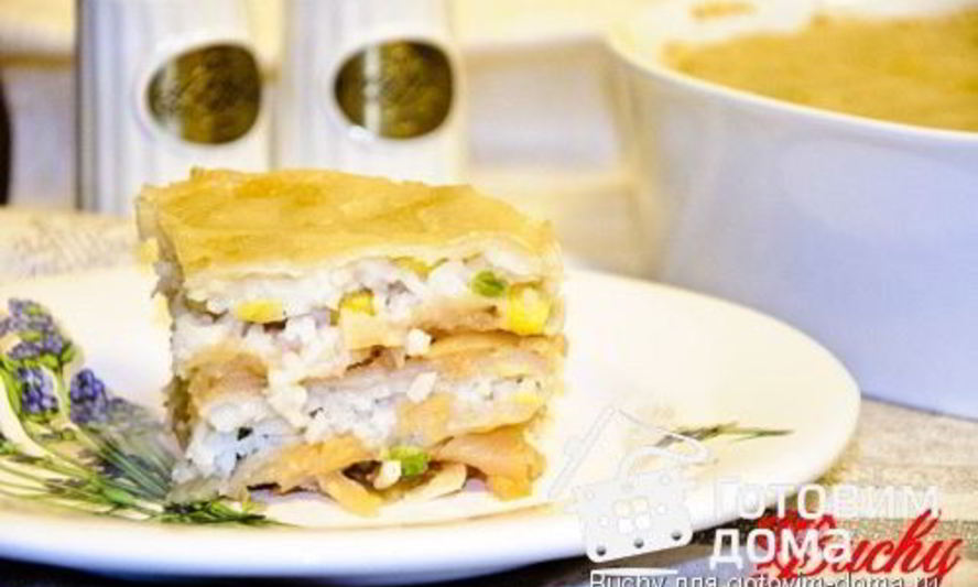 Рецепт постной лазанья