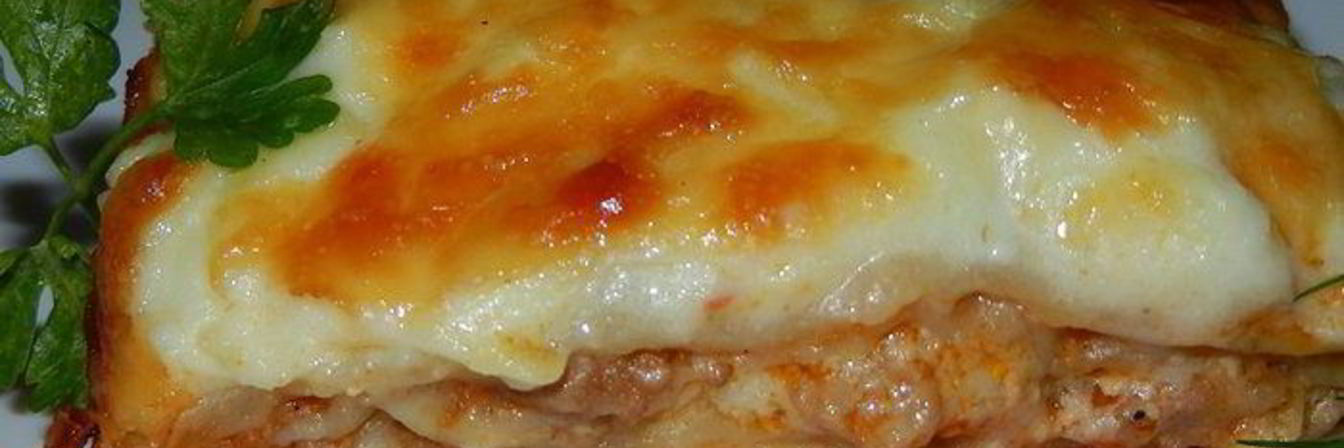 Сочная мясная лазанья