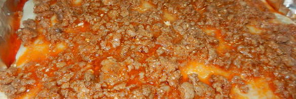 сочная мясная лазанья