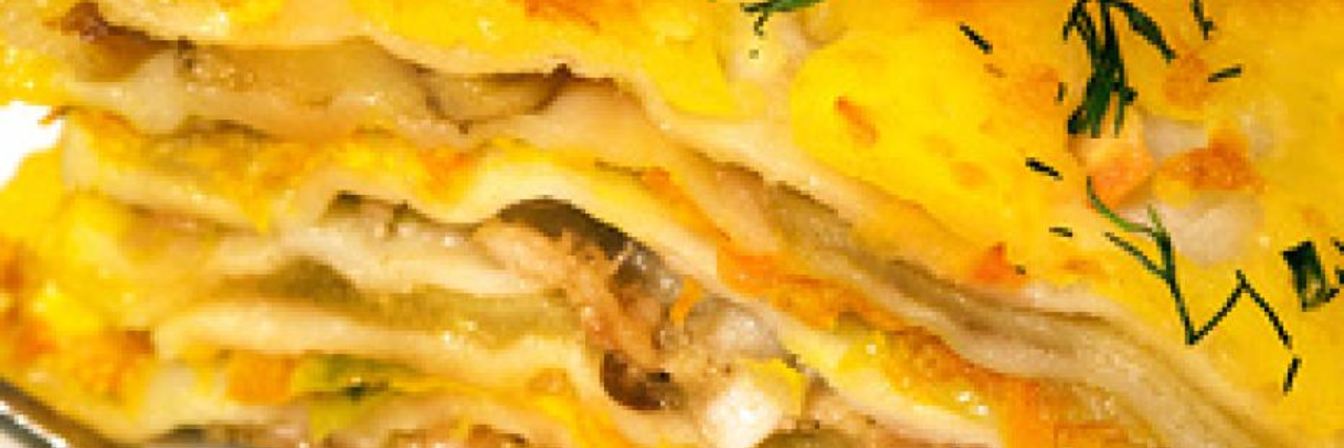 Вегетарианская лазанья