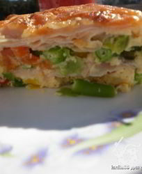 Яичница-лазанья