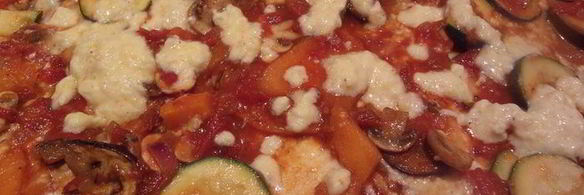 запеченная овощная лазанья с соусом бешамель