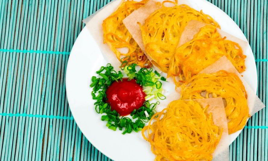 Рецепт чипсов из спагетти