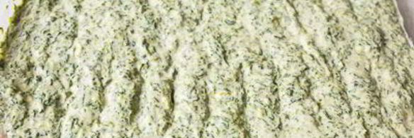 каннеллони с говядиной под шпинатным соусом