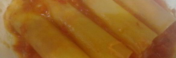 каннелони с помидорами и сыром