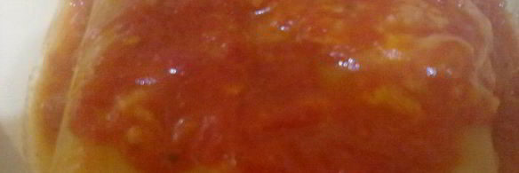 каннелони с помидорами и сыром