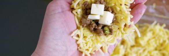 колобки из спагетти