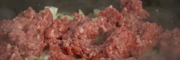 крахмальные каннеллони с острым фаршем