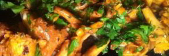 лисички со спагетти по-итальянски